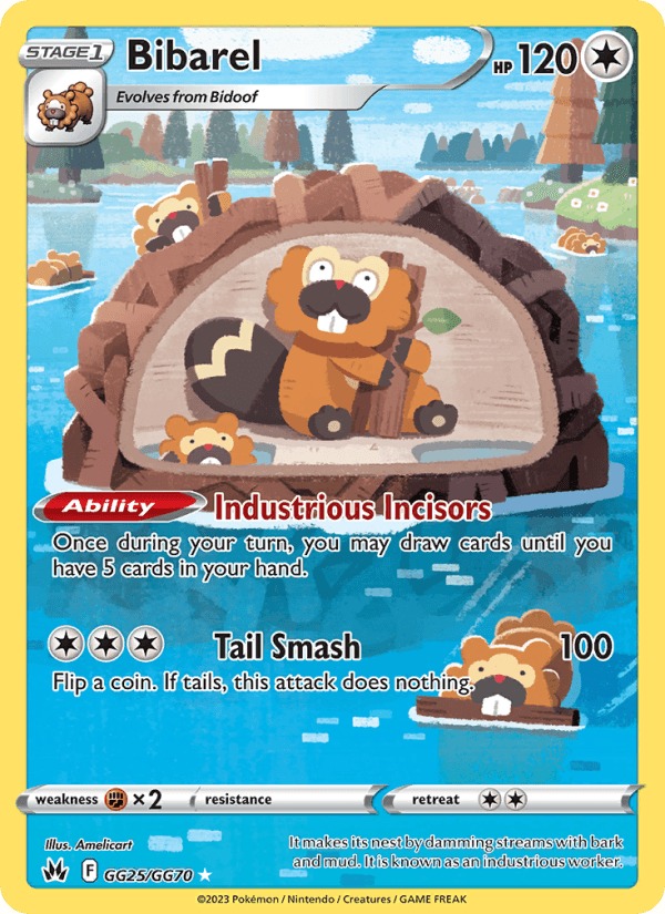 Bibarel - Crown Zenith: Galarian Gallery