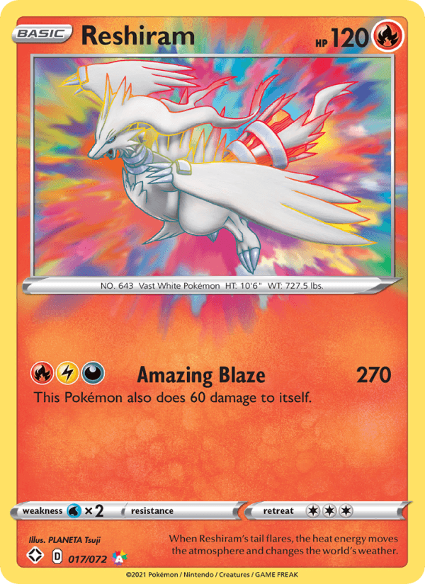 Reshiram - Shining Fates