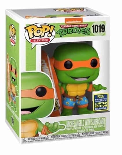 Michelangelo with Surfboard [Summer Convention]