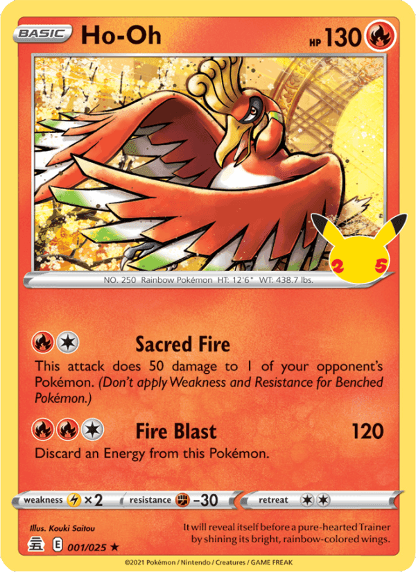 Ho-oh - Celebrations