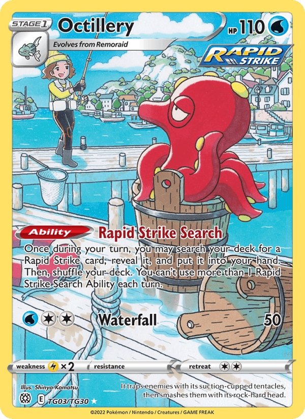 Octillery - Brilliant Stars Trainer Gallery