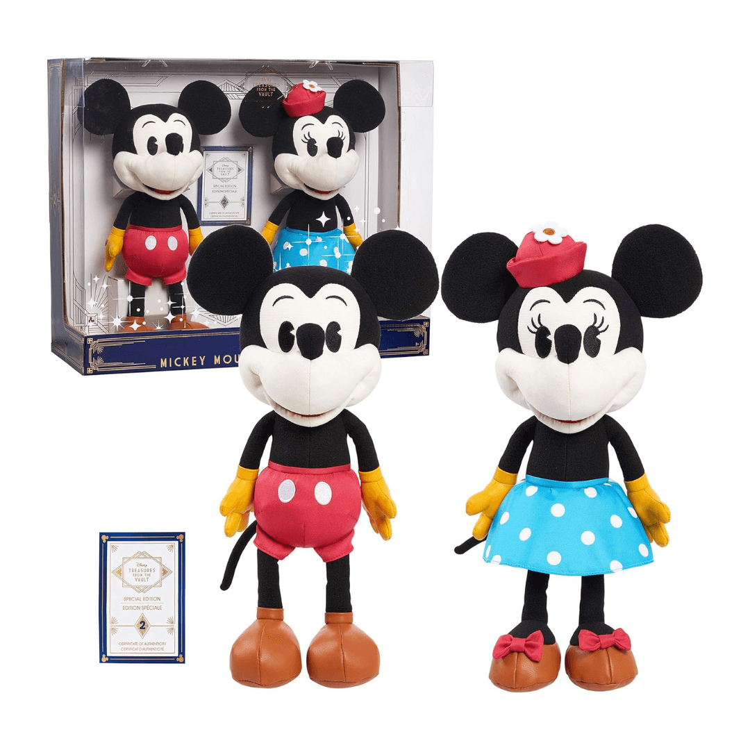 Disney Treasures From the Vault - Mickey & Minnie Plush Set
